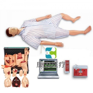 “康為醫(yī)療”高級綜合急救護理訓練標準化模擬病人（AED、CPR、護理、創(chuàng)傷四合一）